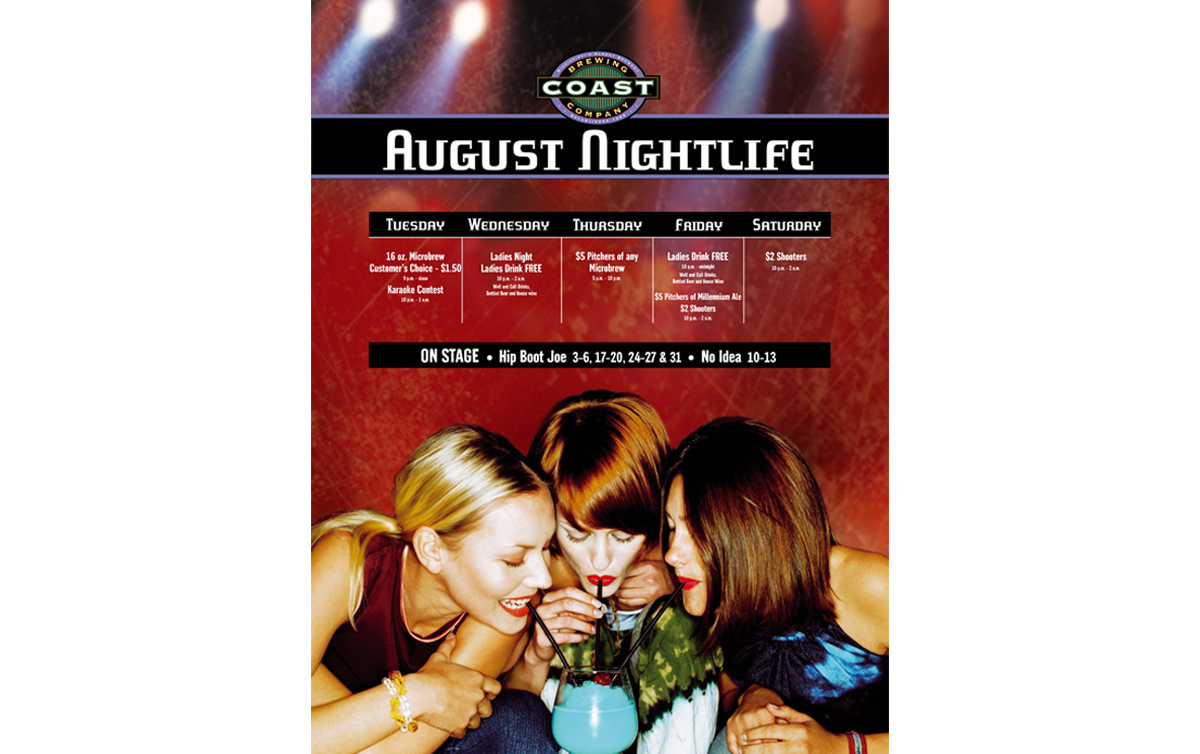 Beau Rivage Night Club Poster